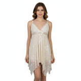 SARI NIGHTY SINGLE SHORT LNG5-4401 WHITE L