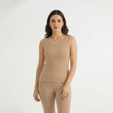 Thermal Sleeve Less Shirt-Skin