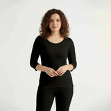 Thermal Sleeve Shirt-Black