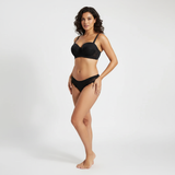 Thin Cup Wire Bra Set - 3622