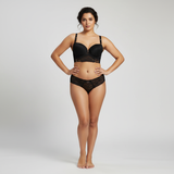 Thin Cup Wire Bra Set - A24002