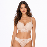 Thin Cup Wire Bra Set - A24002