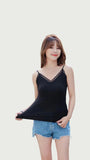 V-Neck String Camisole - 6046