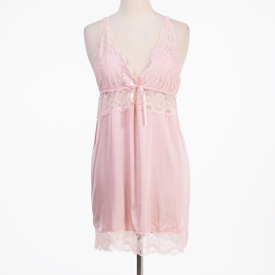 Short Nighty With Robe 7655