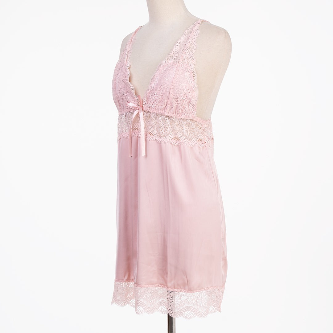 Short Nighty With Robe 7655