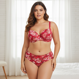 Wire Padded Bra Set - 3347