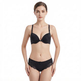 Front Open Padded Wired Bra Set - A2128