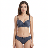 Wire Padded Bra Set - 1801