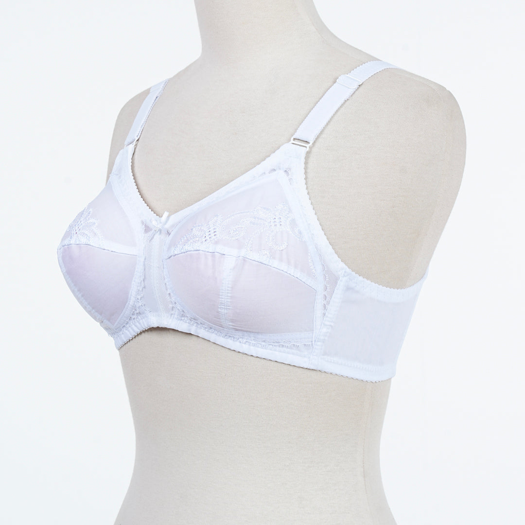 Belleza Lingerie Classic Cotton - White