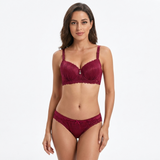 Padded Wired Bra Set-A61090