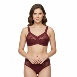 Dourine League Bra - Maroon