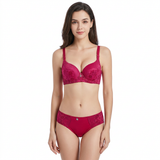 Wire Padded Bra Set - 2107