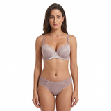 Padded Wired Bra Set - A61110