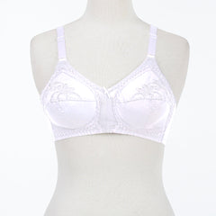 Classic Cotton Bra - White