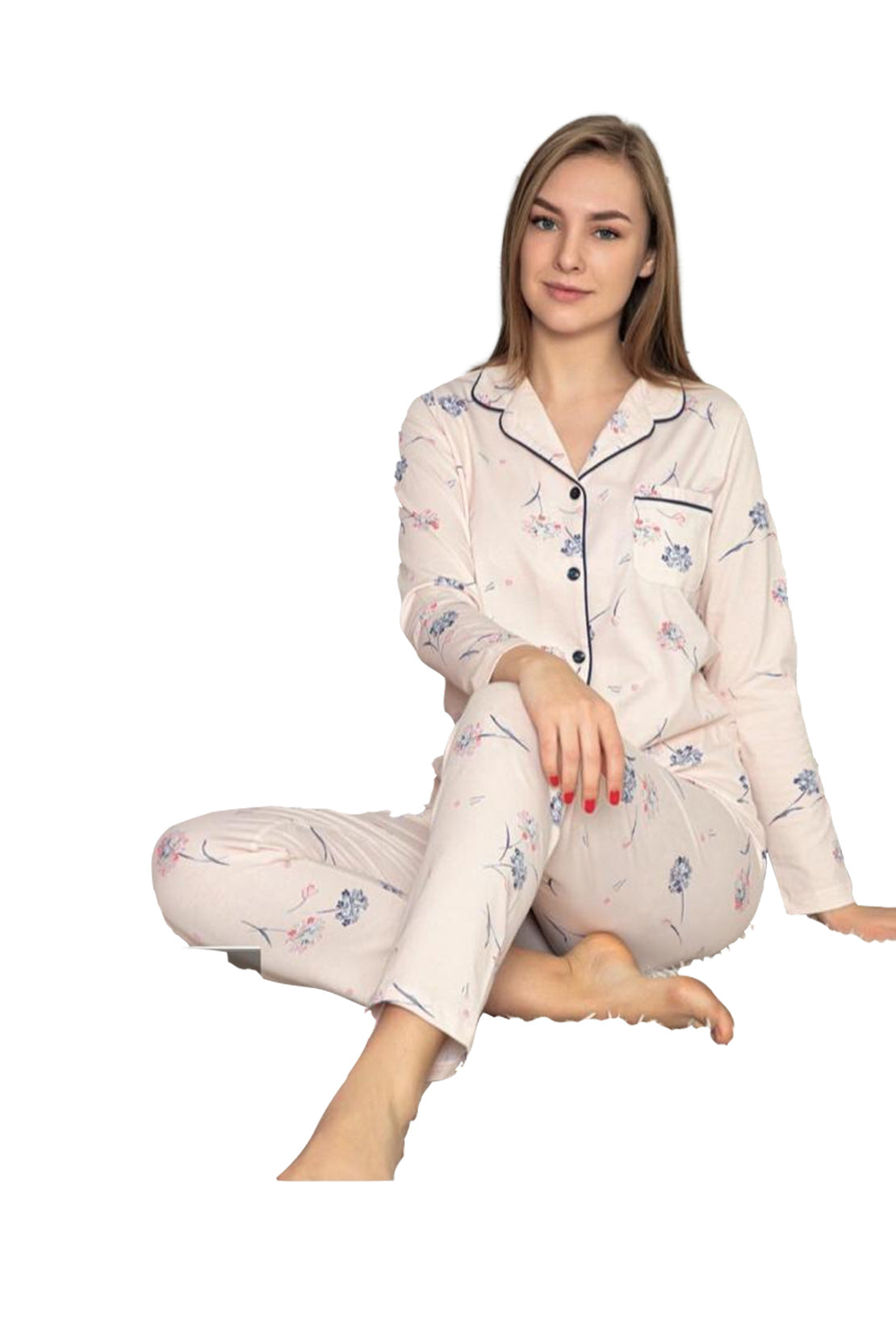 Full Sleeve Pajama Suit-7378