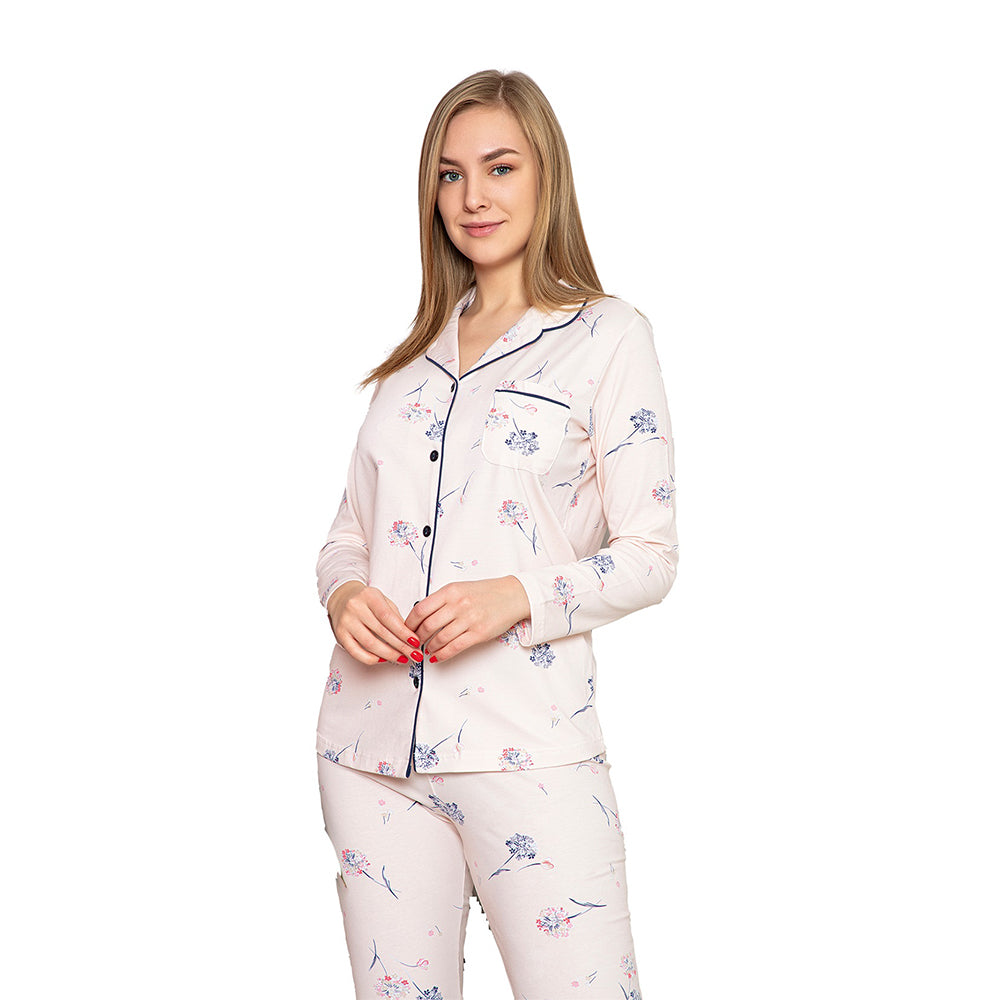 Full Sleeve Pajama Suit-7378